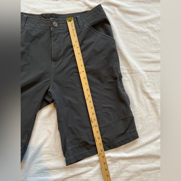 Kuhl Renegade Nylon Cargo Shorts Gray Mens Size 38 Performance Hiking - Picture 8 of 12
